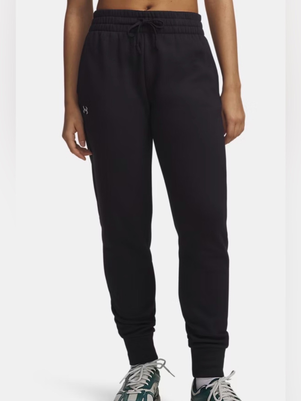 Under Armour Women’s Rival Fleece jogger sweatpants gym workout size small NWT